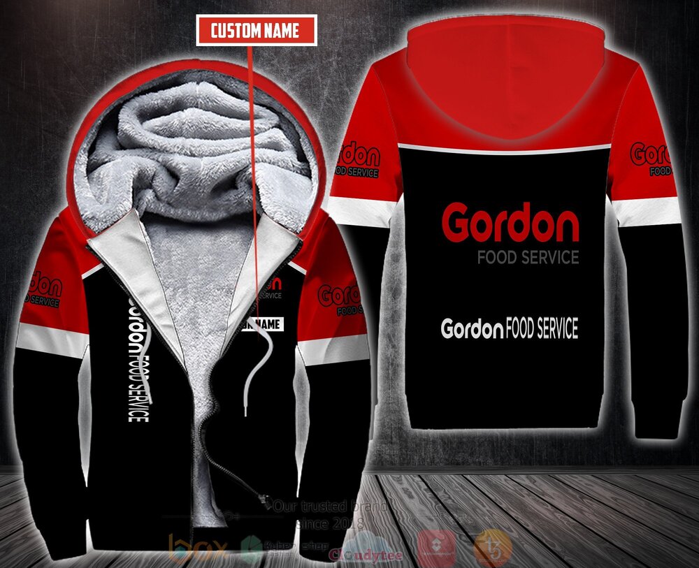 Personalized Gordon Food Service 3D Fleece Hoodie Hoodie