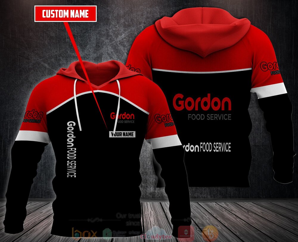Personalized Gordon Food Service 3D Fleece Hoodie Hoodie 1