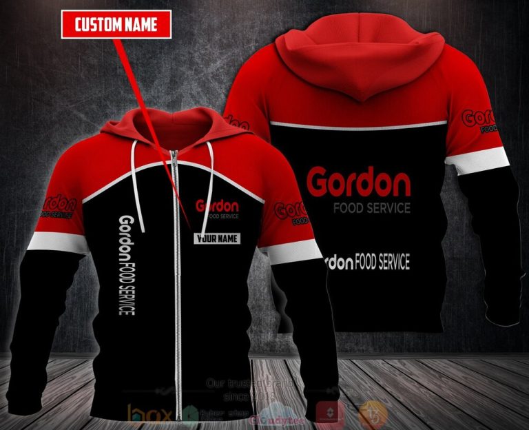 Personalized Gordon Food Service 3D Fleece Hoodie Hoodie 1 2