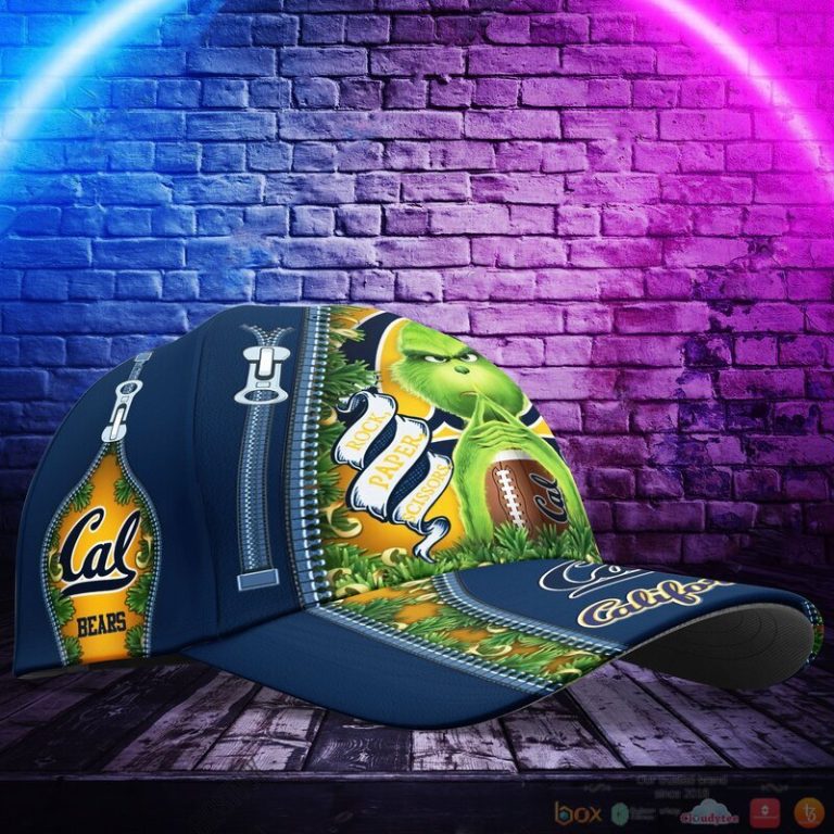 Personalized Grinch California Golden Bears NCAA Custom Cap 1 2