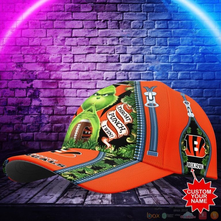 Personalized Grinch Cincinnati Bengals NFL Custom Cap 1