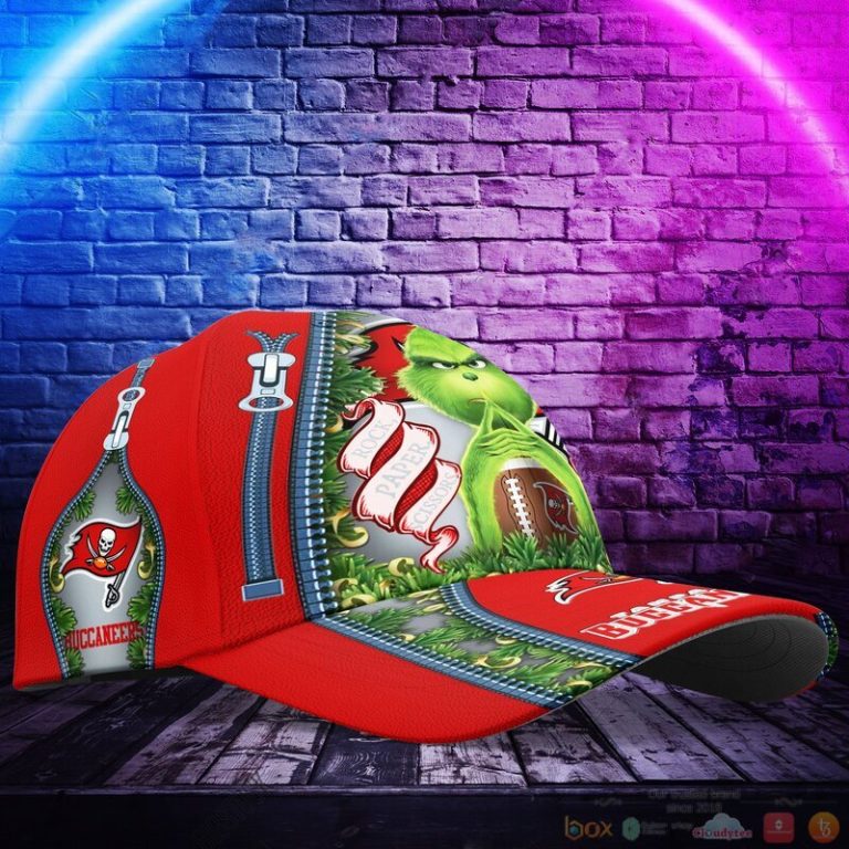 Personalized Grinch Tampa Bay Buccaneers NFL Custom Cap 1 2