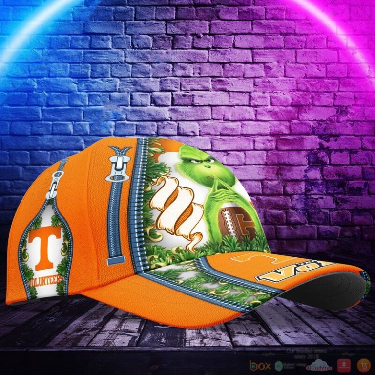 Personalized Grinch Tennessee Volunteers NCAA Custom Cap 1 2