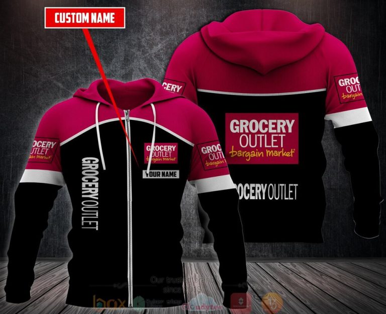 Personalized Grocery Outlet 3D Fleece Hoodie Hoodie 1 2