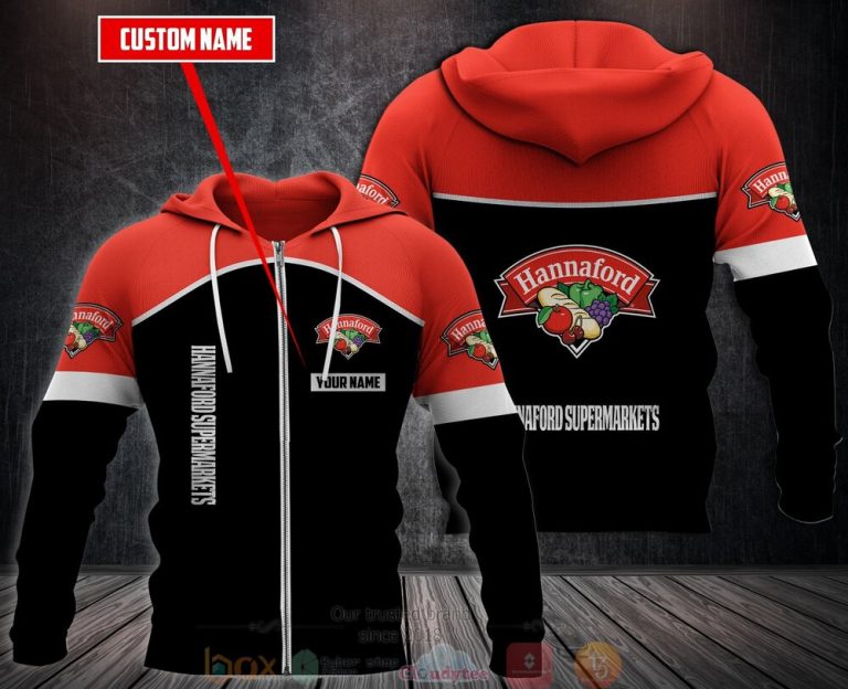 Personalized Hannaford Supermarkets 3D Fleece Hoodie Hoodie 1 2