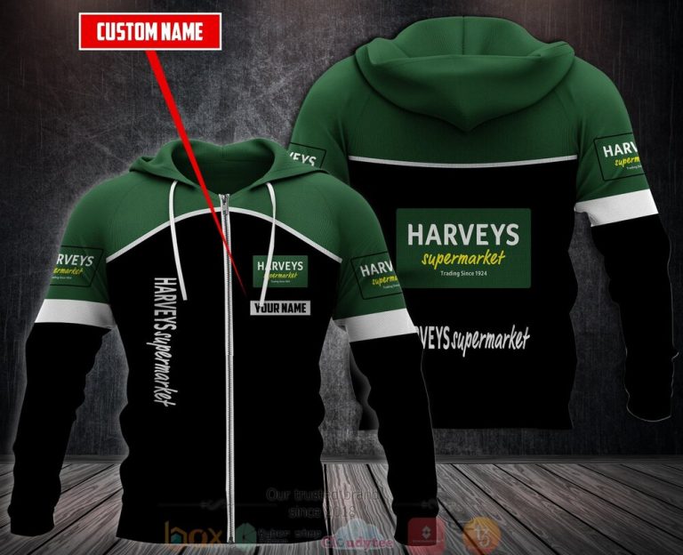 Personalized Harveys Supermarket 3D Fleece Hoodie Hoodie 1 2