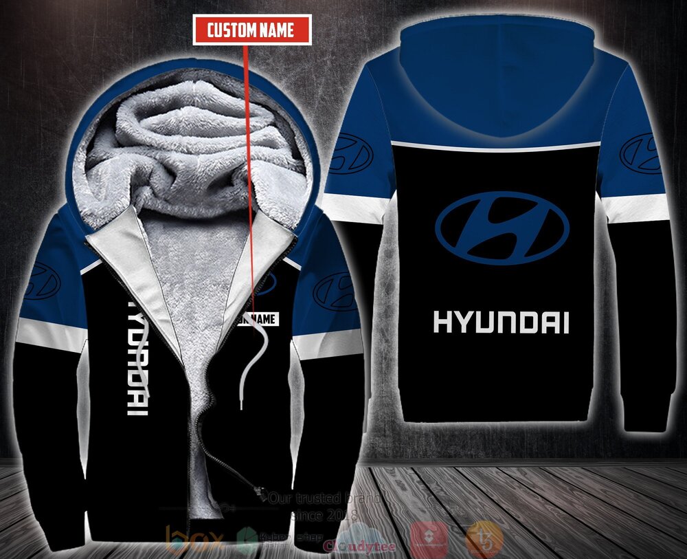 Personalized Hyundai 3D Fleece Hoodie Hoodie