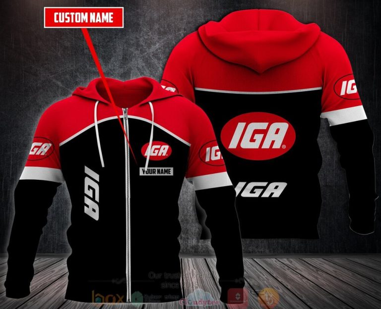 Personalized Iga 3D Fleece Hoodie Hoodie 1 2