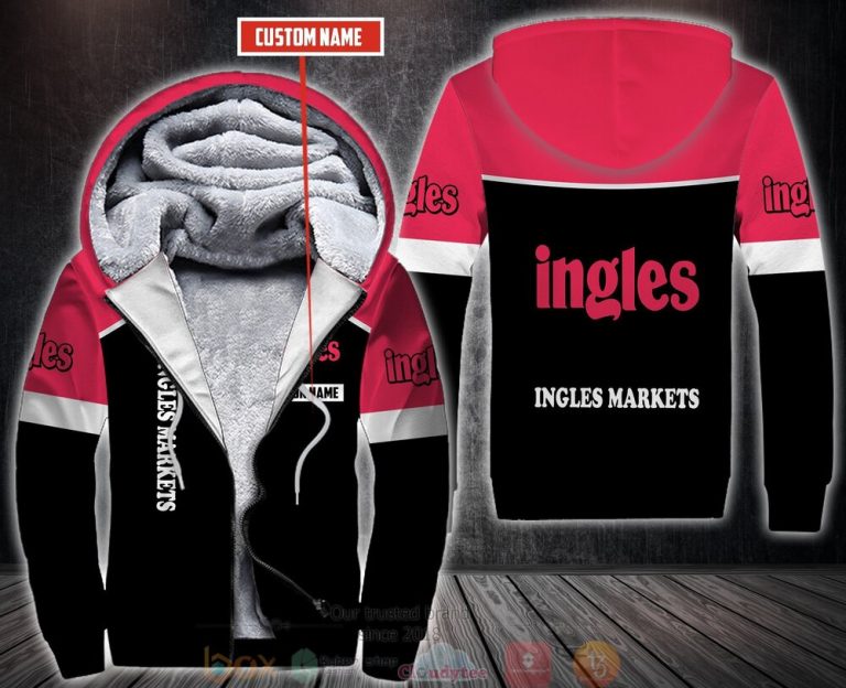 Personalized Ingles Markets 3D Fleece Hoodie Hoodie