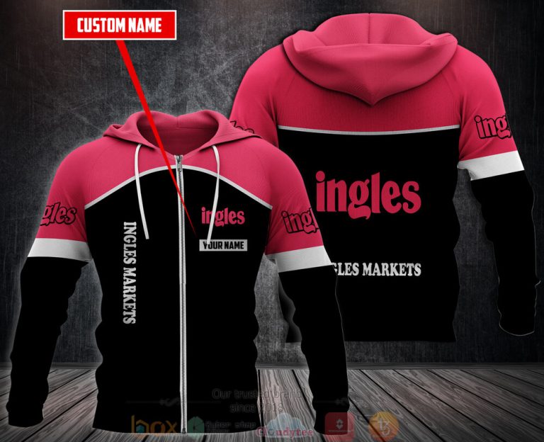 Personalized Ingles Markets 3D Fleece Hoodie Hoodie 1 2