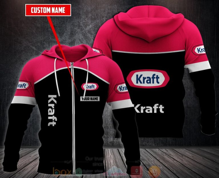 Personalized Kraft Foods 3D Fleece Hoodie Hoodie 1 2