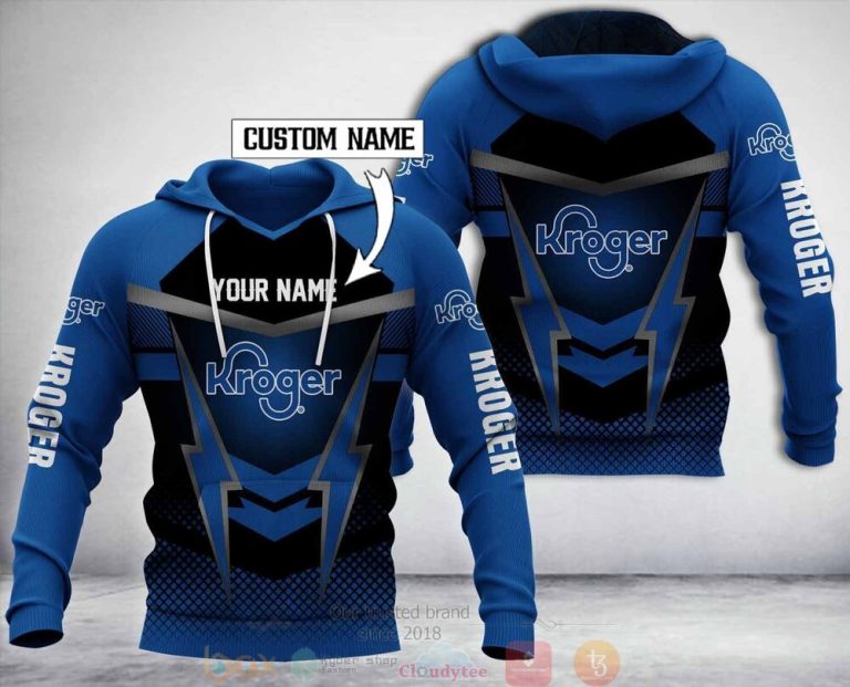 Personalized Kroger 3D Fleece Hoodie Hoodie