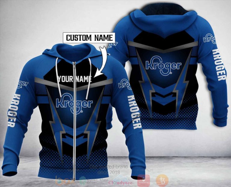 Personalized Kroger 3D Fleece Hoodie Hoodie 1