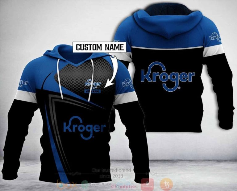 Personalized Kroger 3D Hoodie Zip Hoodie