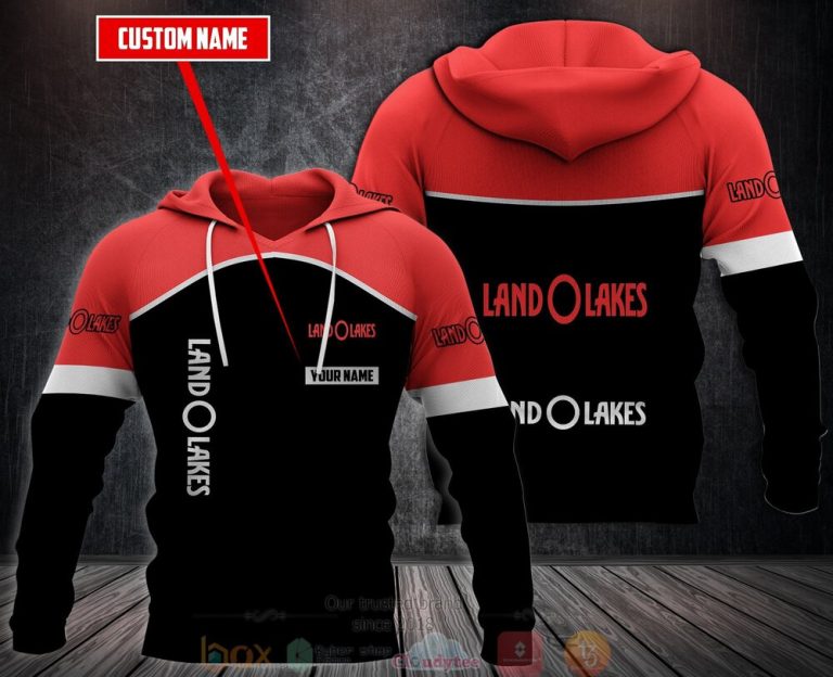 Personalized Land OLakes 3D Fleece Hoodie Hoodie 1