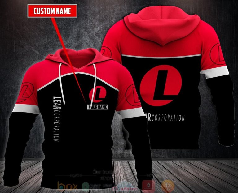 Personalized Lear Corporation 3D Fleece Hoodie Hoodie 1