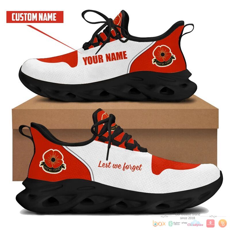 Personalized Lest We Forget Clunky Max Soul Shoes 1