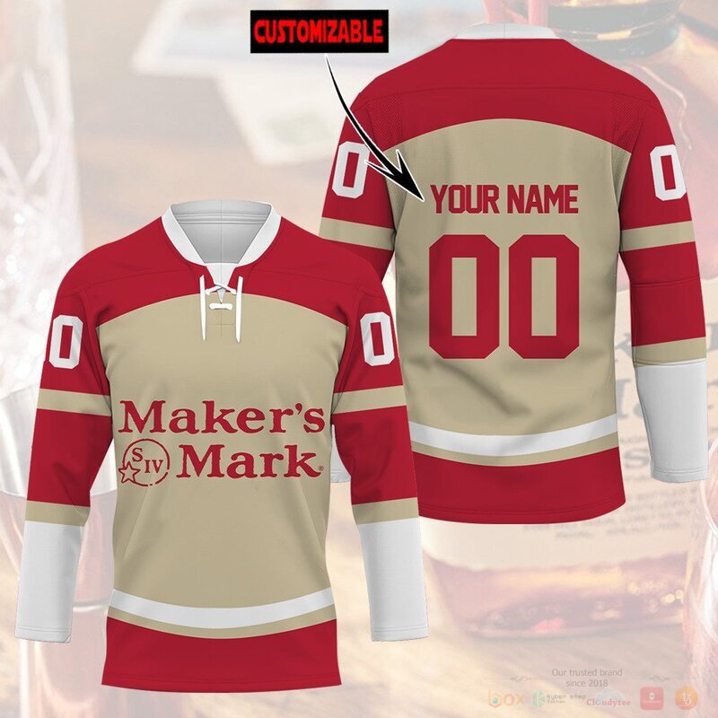 Personalized Makers Mark Hockey Jersey