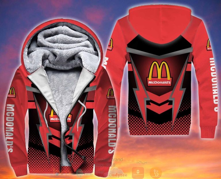 Personalized McdonaldS 3D Fleece Hoodie Hoodie 1 2