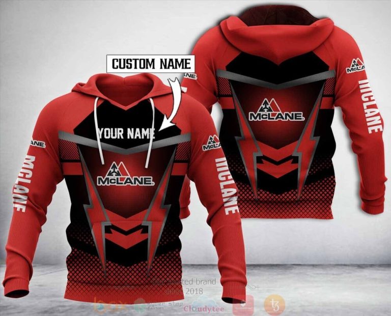 Personalized Mclane 3D Fleece Hoodie Hoodie