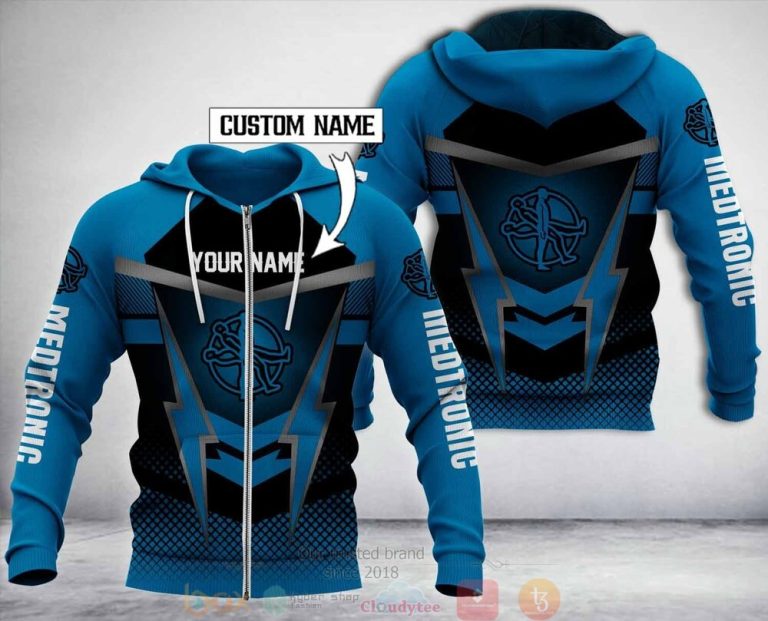 Personalized Medtronic 3D Fleece Hoodie Hoodie 1