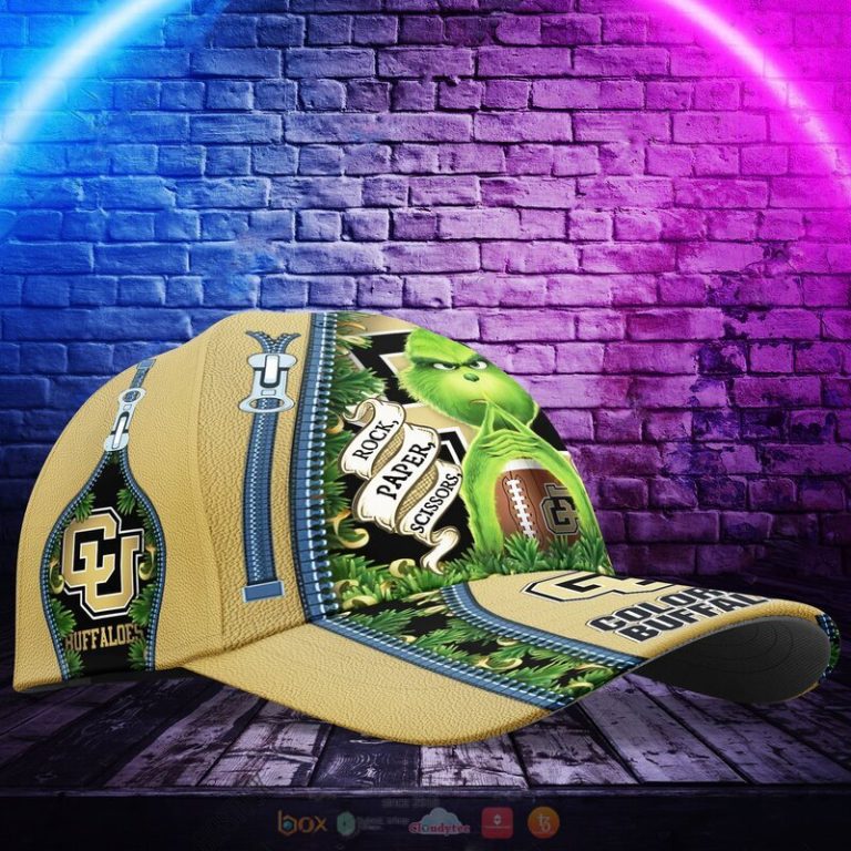 Personalized NCAA Colorado Buffaloes The Grinch Cap 1 2