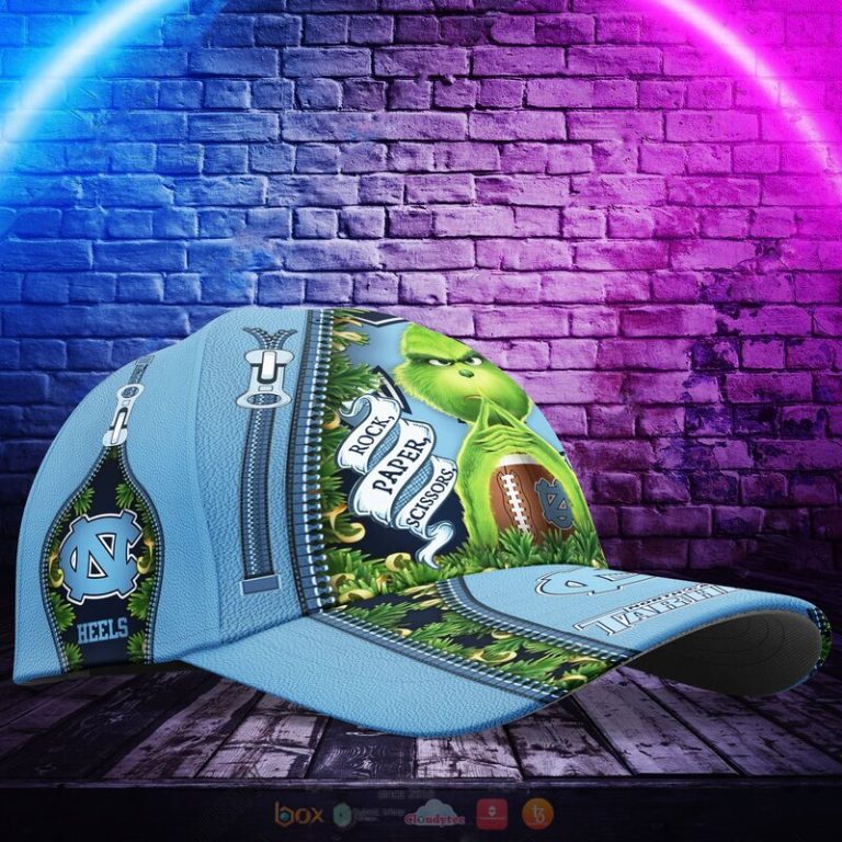 Personalized NCAA North Carolina Tar Heels The Grinch Cap 1 2