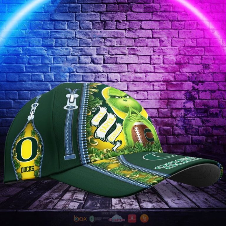 Personalized NCAA Oregon Ducks The Grinch Cap 1 2