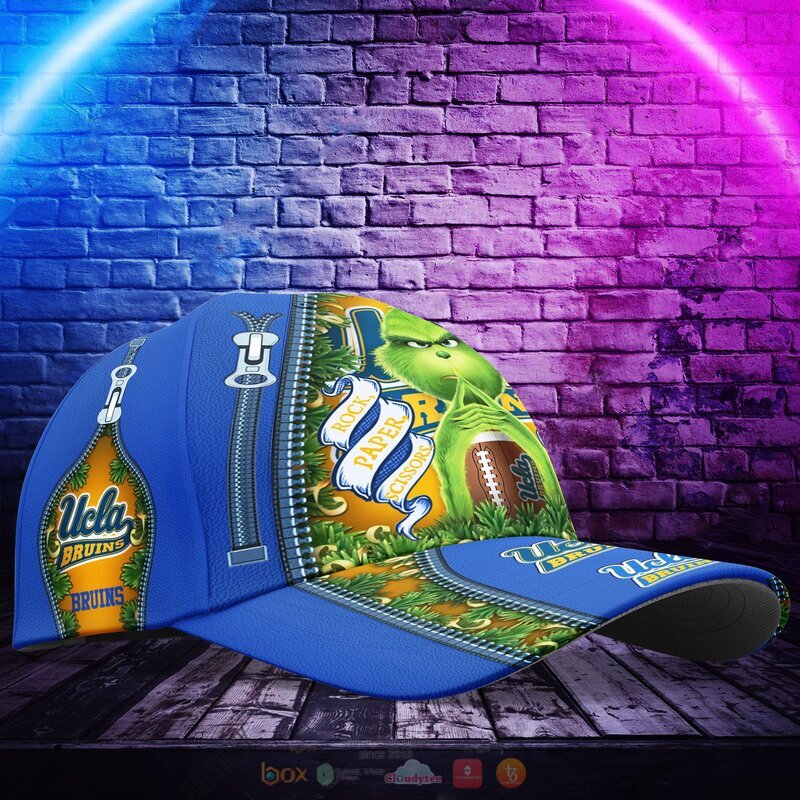 Personalized NCAA Ucla Bruins The Grinch Cap 1 2