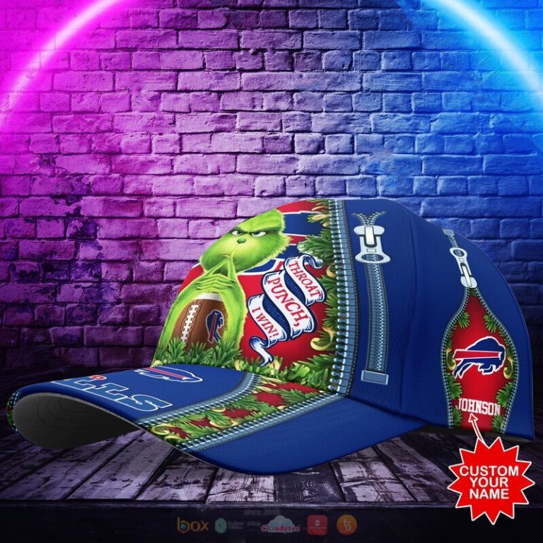 Personalized NFL Buffalo Bills The Grinch Cap 1