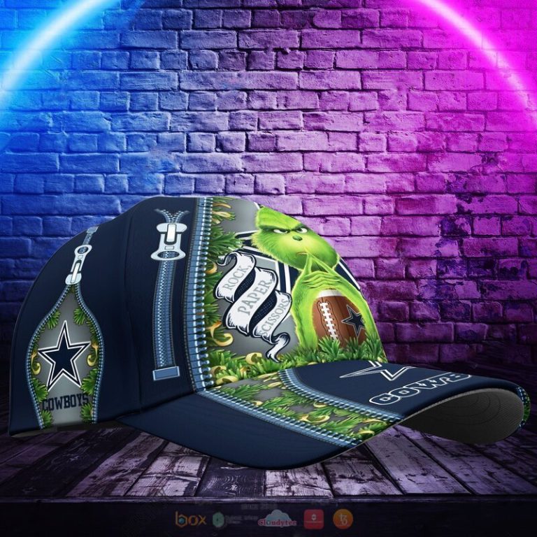 Personalized NFL Dallas Cowboys The Grinch Cap 1 2