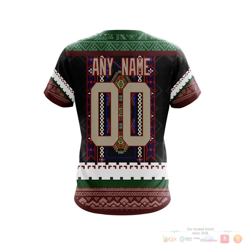Personalized NHL Arizona Coyotes brocade pattern 3d shirt hoodie 1 2 3 4 5 6