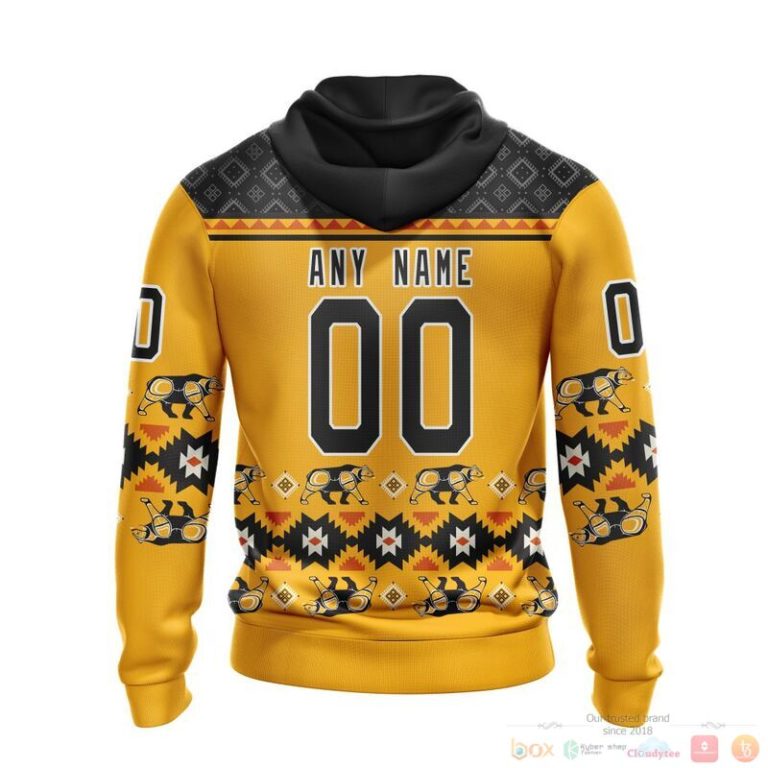 Personalized NHL Boston Bruins brocade pattern 3d shirt hoodie 1 2