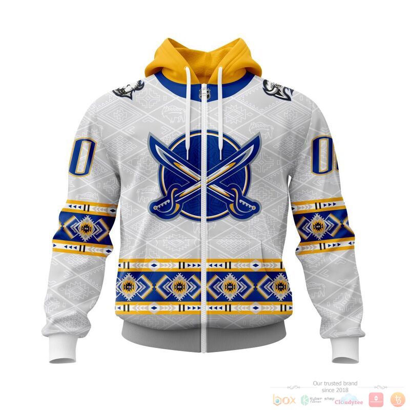 Personalized NHL Buffalo Sabres brocade pattern 3d shirt hoodie 1