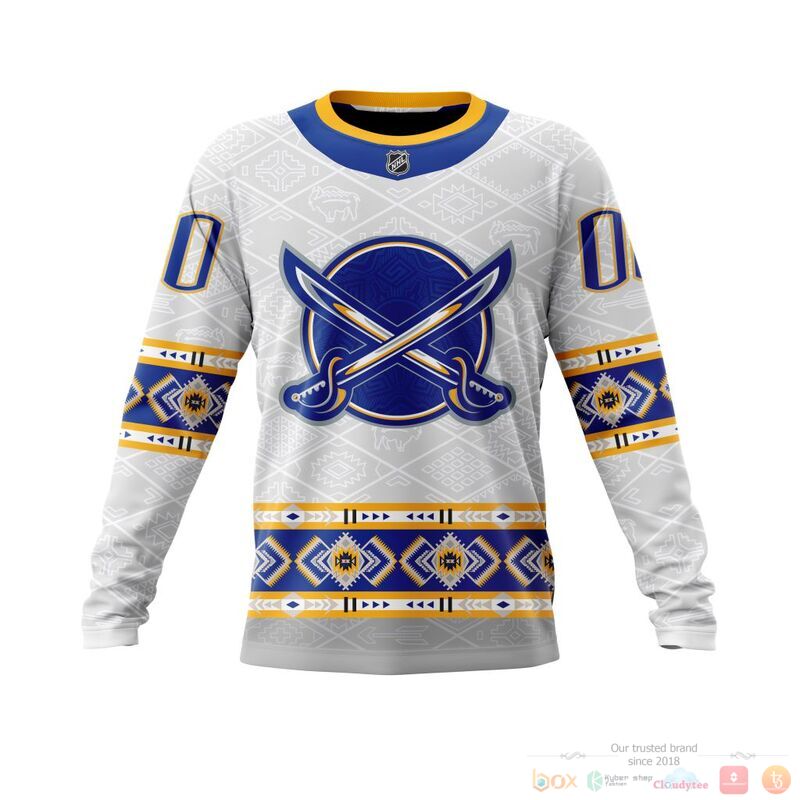 Personalized NHL Buffalo Sabres brocade pattern 3d shirt hoodie 1 2 3