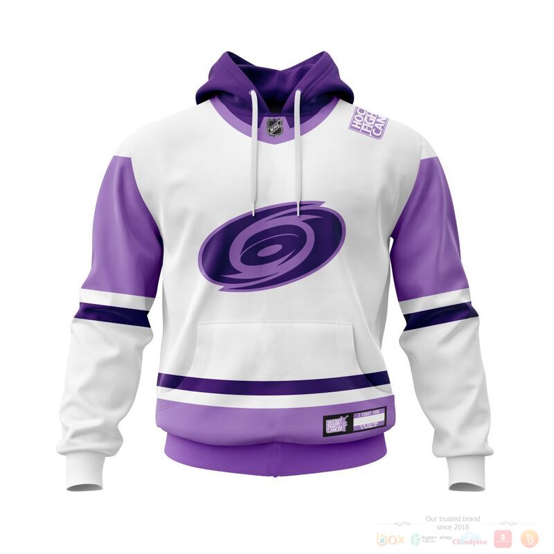 Personalized NHL Carolina Hurricanes Fights Cancer 3d shirt hoodie