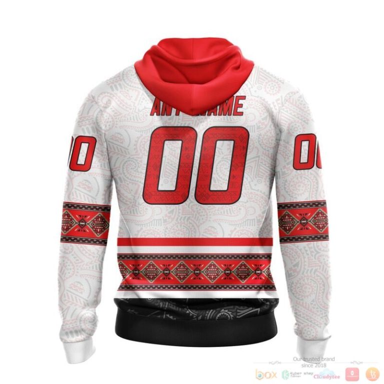 Personalized NHL Carolina Hurricanes brocade pattern 3d shirt hoodie 1 2