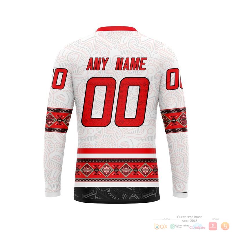 Personalized NHL Carolina Hurricanes brocade pattern 3d shirt hoodie 1 2 3 4