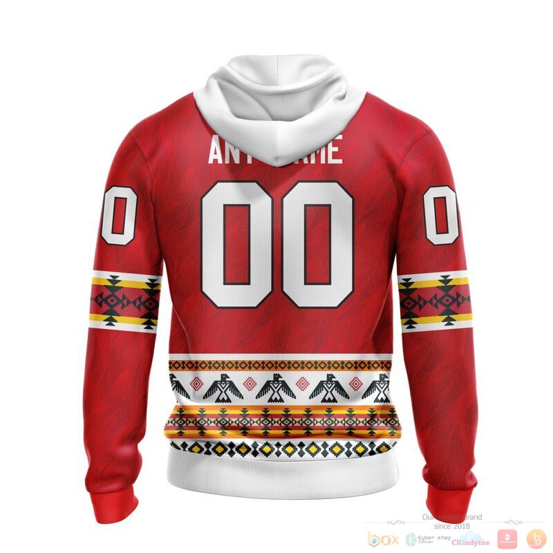 Personalized NHL Chicago BlackHawks brocade pattern 3d shirt hoodie 1 2