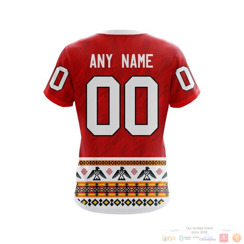 Personalized NHL Chicago BlackHawks brocade pattern 3d shirt hoodie 1 2 3 4 5 6