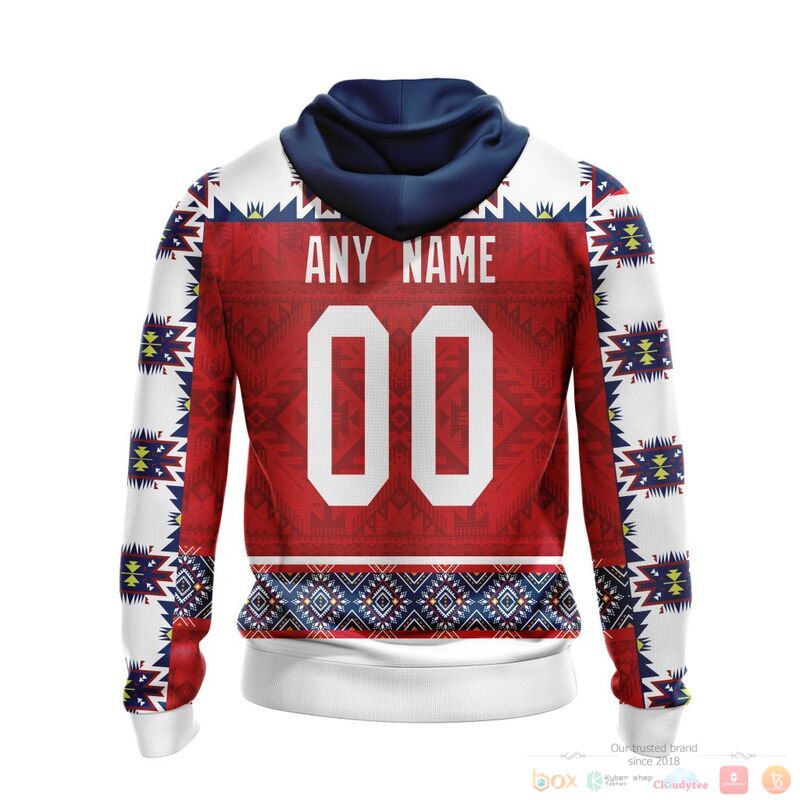 Personalized NHL Columbus Blue Jackets brocade pattern 3d shirt hoodie 1 2