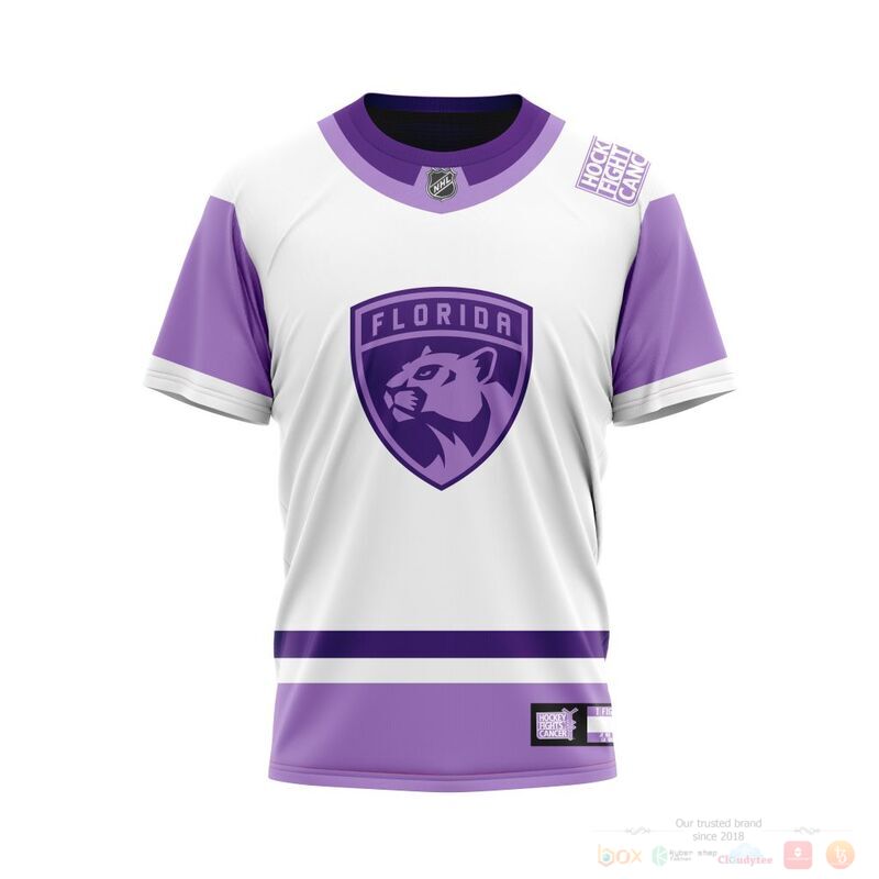 Personalized NHL Florida Panthers Fights Cancer 3d shirt hoodie 1 2 3 4 5 6