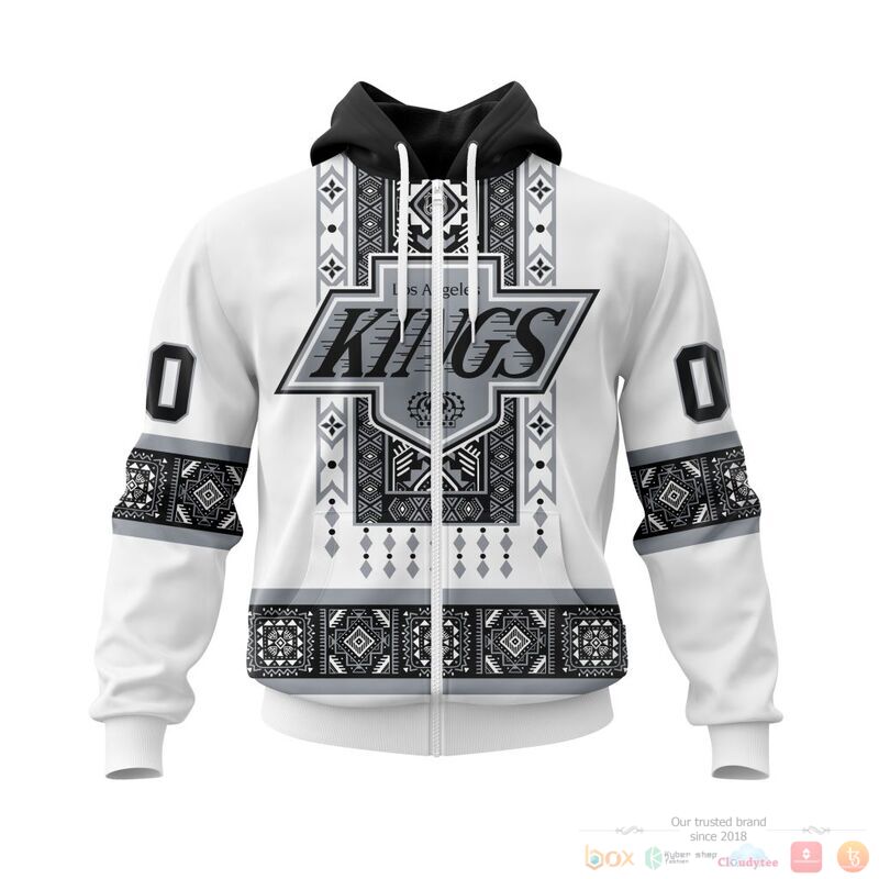 Personalized NHL Los Angeles Kings brocade pattern 3d shirt hoodie 1