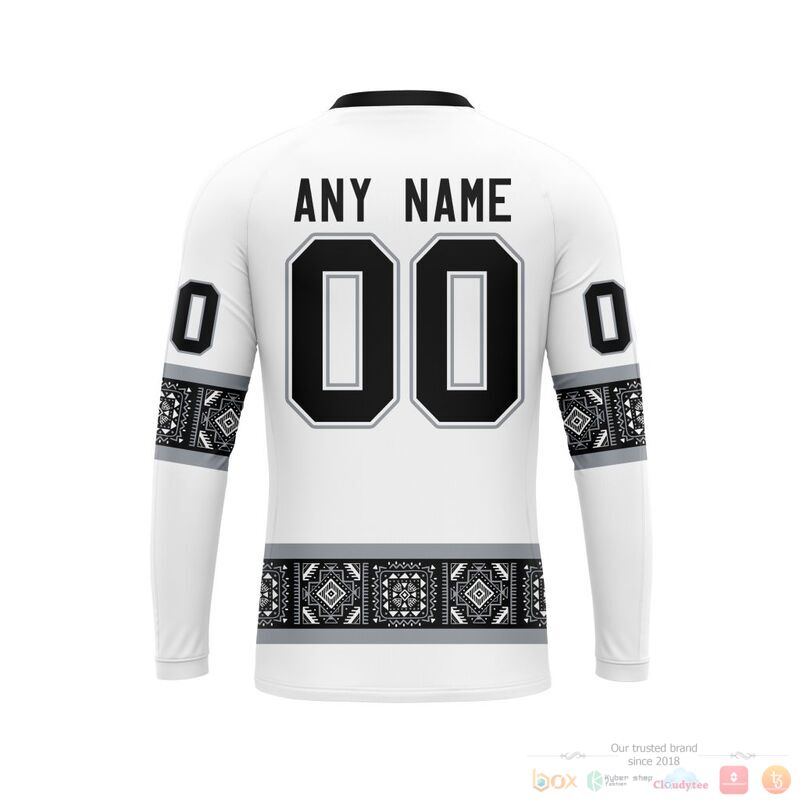 Personalized NHL Los Angeles Kings brocade pattern 3d shirt hoodie 1 2 3 4