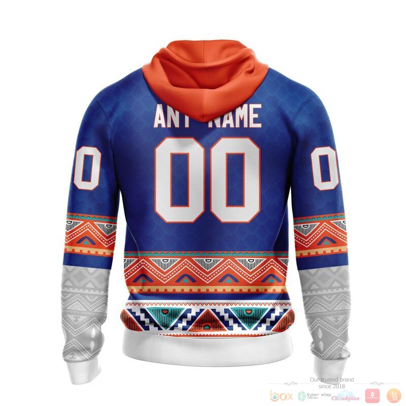 Personalized NHL New York Islanders brocade pattern 3d shirt hoodie 1 2