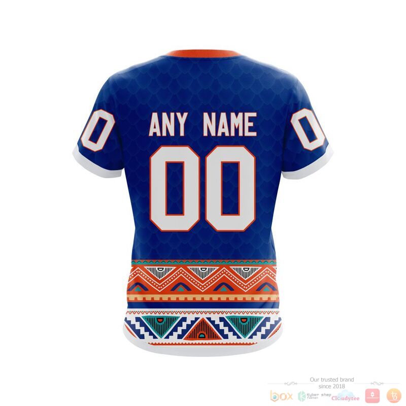 Personalized NHL New York Islanders brocade pattern 3d shirt hoodie 1 2 3 4 5 6
