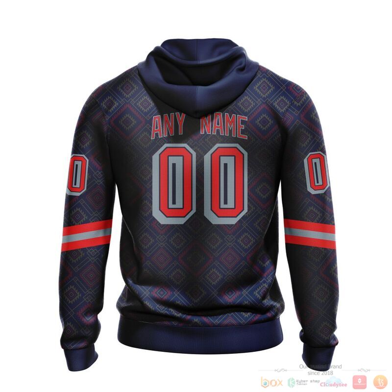Personalized NHL New York Rangers brocade pattern 3d shirt hoodie 1 2