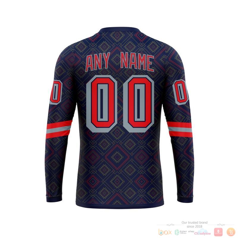 Personalized NHL New York Rangers brocade pattern 3d shirt hoodie 1 2 3 4