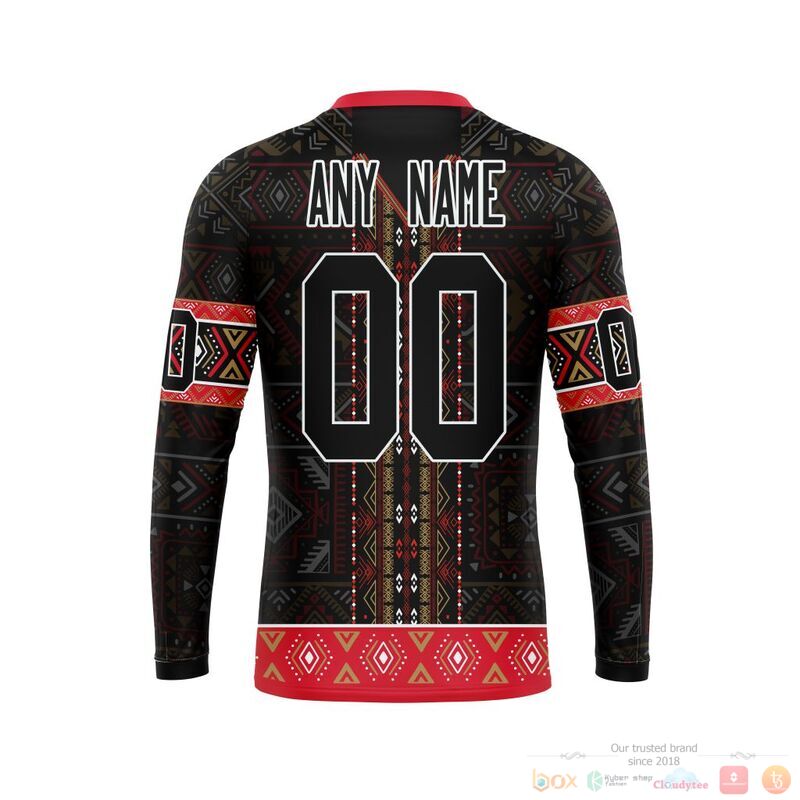Personalized NHL Ottawa Senators brocade pattern 3d shirt hoodie 1 2 3 4