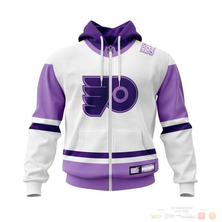 Personalized NHL Philadelphia Flyers Fights Cancer 3d shirt hoodie 1